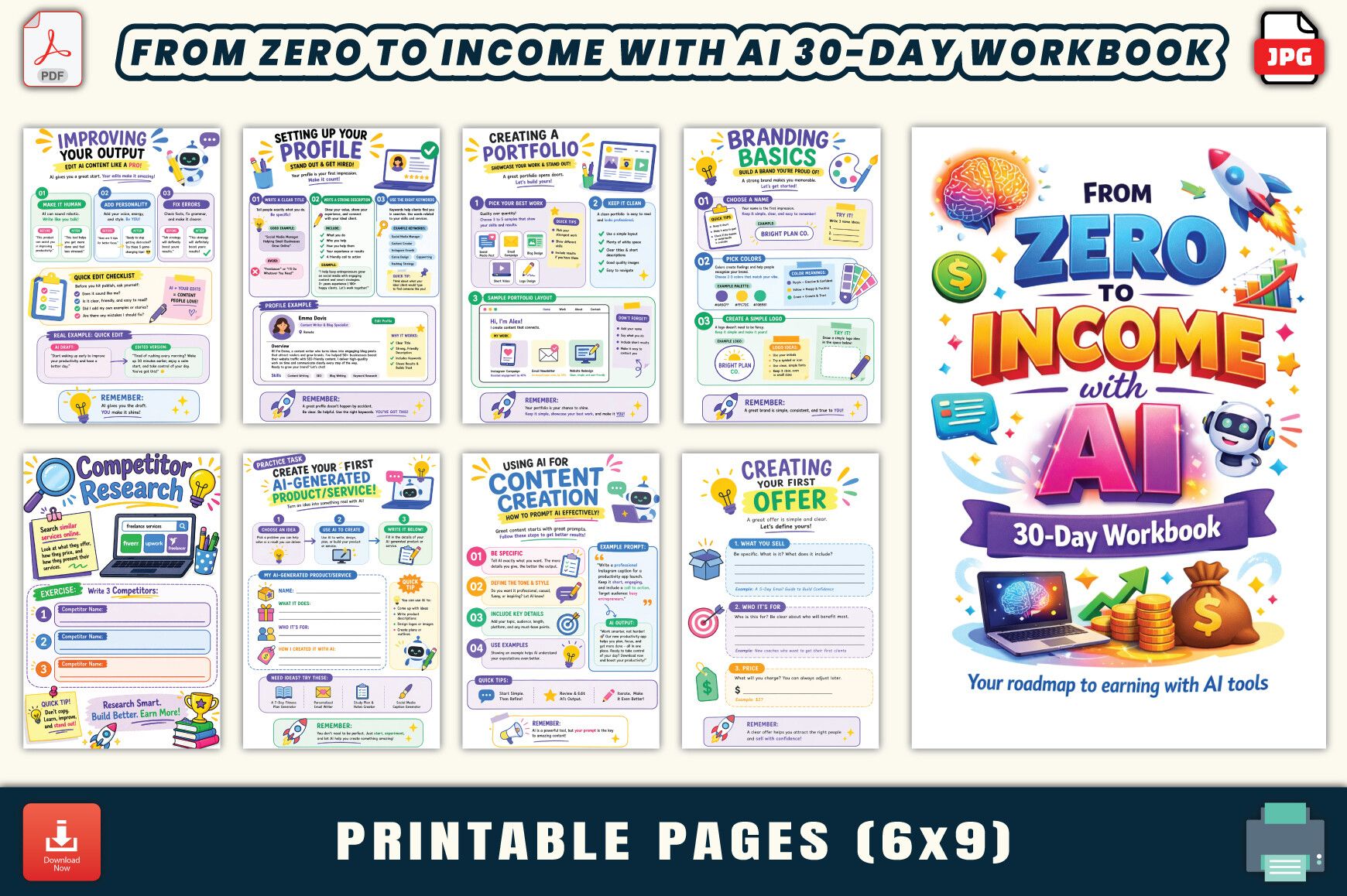 From Zero to Income with AI 30-Day